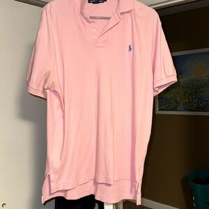 Pink Polo Almost New (Wrinkled a bit but can come out easy)